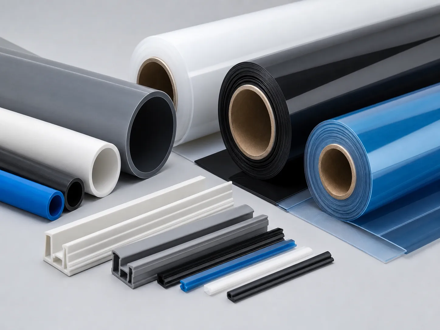 Masterbatch for extrusion plastic pipes profiles films and cable sheathing